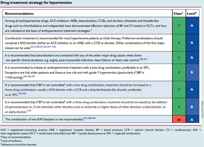 hypertension drug treatment strategy